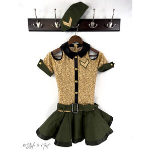 Weissman Mighty Wings Military Dance Costume Flight Attendant Pilot Cosplay WW2